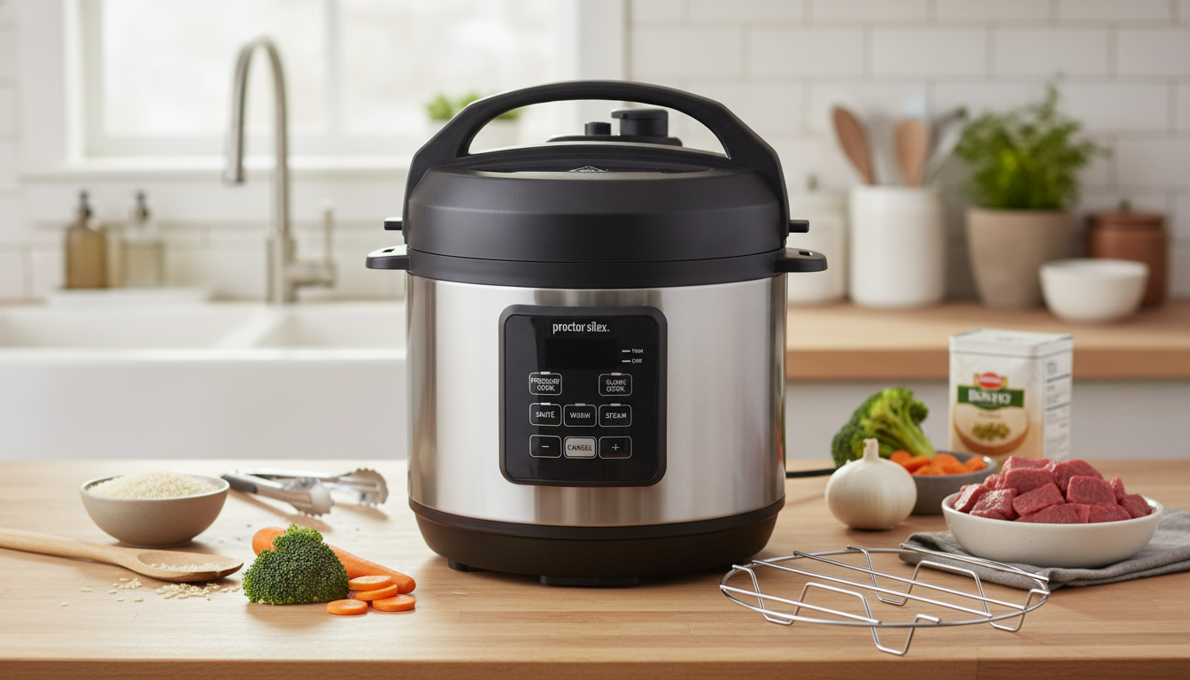 3-Quart Electric Pressure Cooker Guide: 4-in-1 Uses