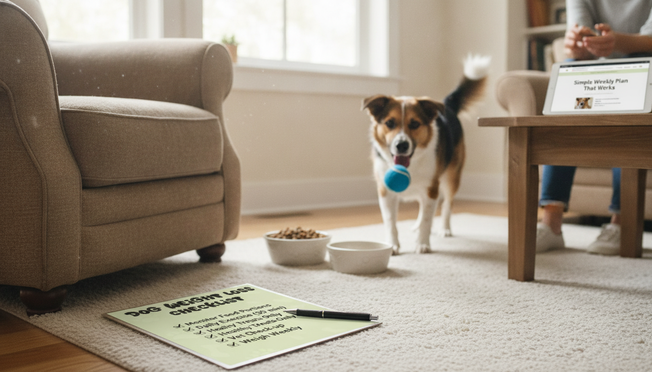 Dog Weight Loss Checklist: Simple Weekly Plan That Works